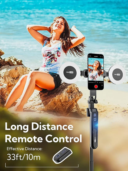 Auto Face Tracking Tripod 360 Rotation, Phone Tripod