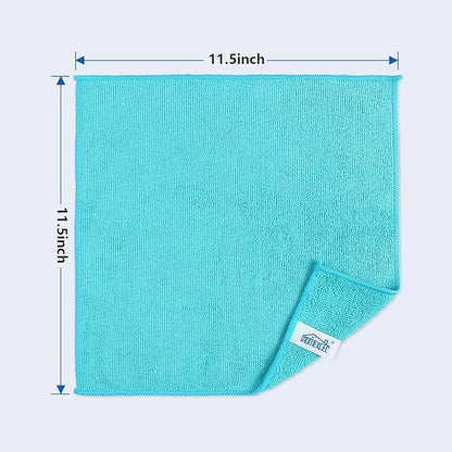 HOMEXCEL Microfiber Cleaning Cloth, 24 Pack Cleaning Rags, Cleaning Towels