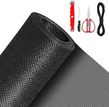 QWR Pet Proof Window Screen Replacement Kit, Patio and Windows.