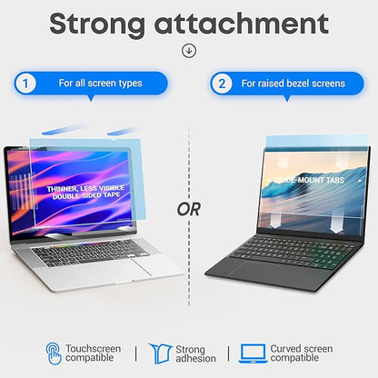 14 inch Blue Light Blocking Screen Protector Panel