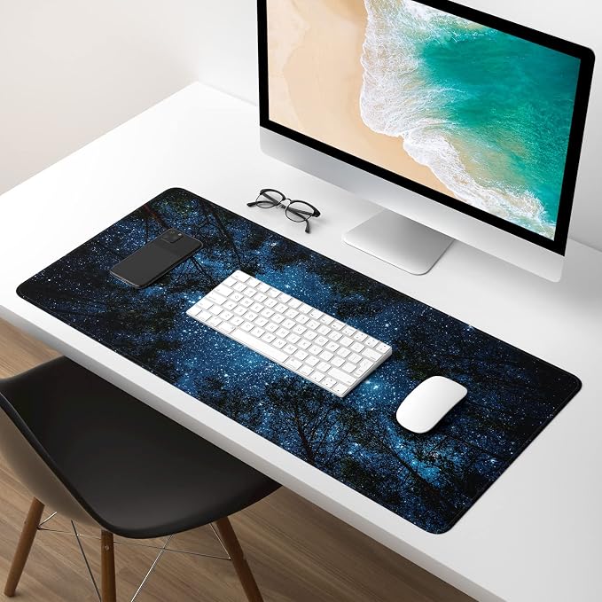 Extended Gaming Mouse Pad, XXL Large Mouse Mat 30 x 14 Inch, Big Computer