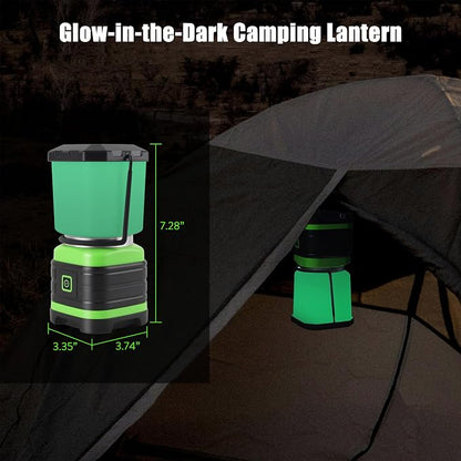 Lichamp LED Camping Lantern, Battery Powered LED Lights Camping Essentials