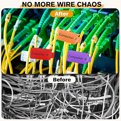 36Pcs Large Cable Labels