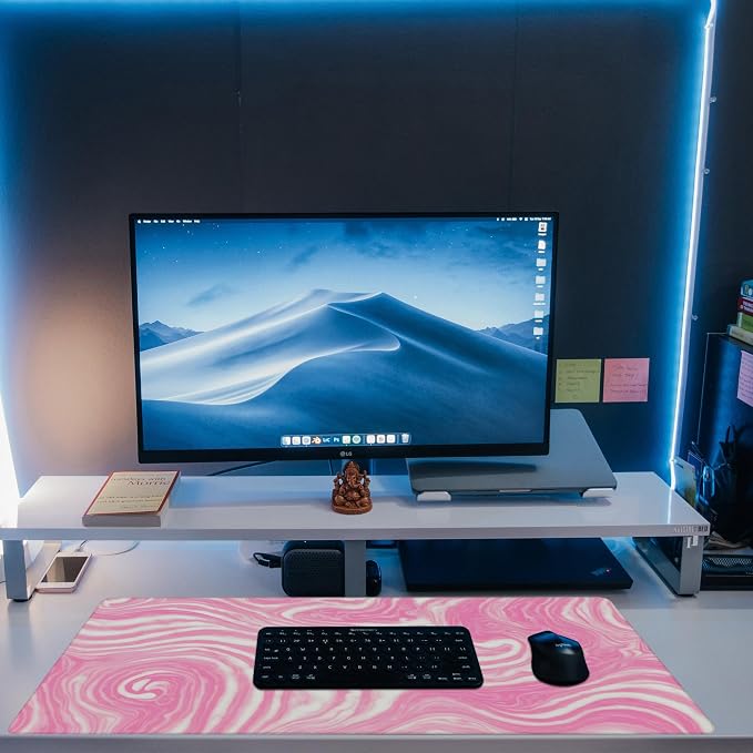 Desk Pad, Flow Liquid Waves Large Gaming Mouse Pad