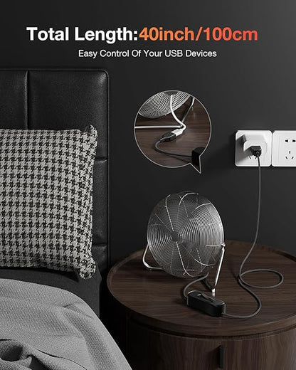 ANDTOBO USB Switch Extension Cable, USB Extension Cord