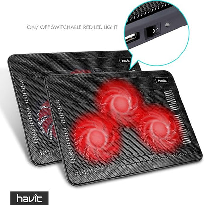 Havit HV-F2056 15.6-17 Inch Laptop Cooler Cooling Pad