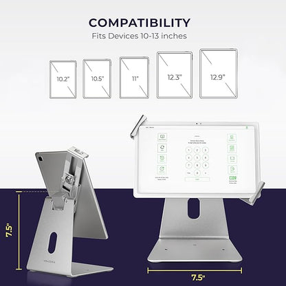 Volcora Anti-Theft Tablet Stand iPad Security Holder