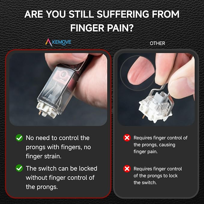KEMOVE P10 2-in-1 Switch & Keycap Puller