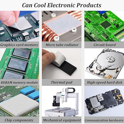 Thermal Pad 14.8 W/mK, Non Conductive Heat Resistance High Temperature