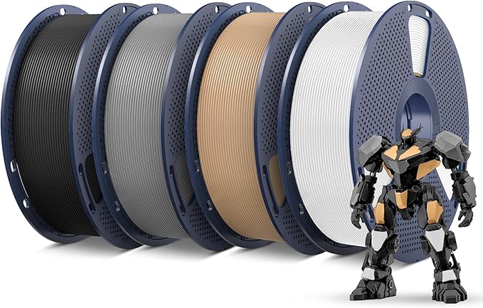 SUNLU PETG Filament 1.75mm 4KG Bundle, Less Stringing and Good Layer Adhesion