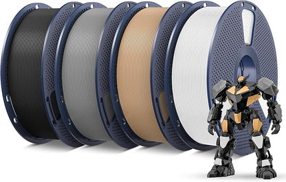 SUNLU PETG Filament 1.75mm 4KG Bundle, Less Stringing and Good Layer Adhesion