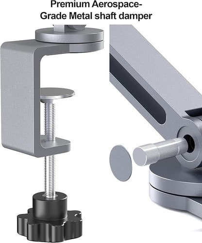 Tablet Arm Mount with Super Grip, Adjustable Foldable Holder & Heavy Duty