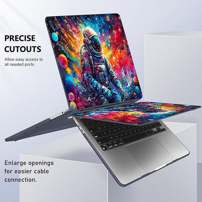 Case for MacBook Pro 13 inch with/Without Touch Bar, Hard Shell + Keyboard