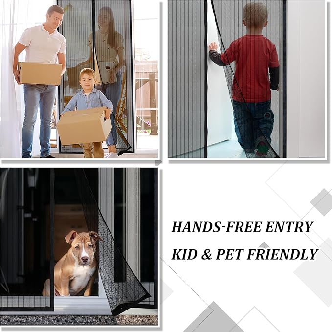 Magnetic Screen Door