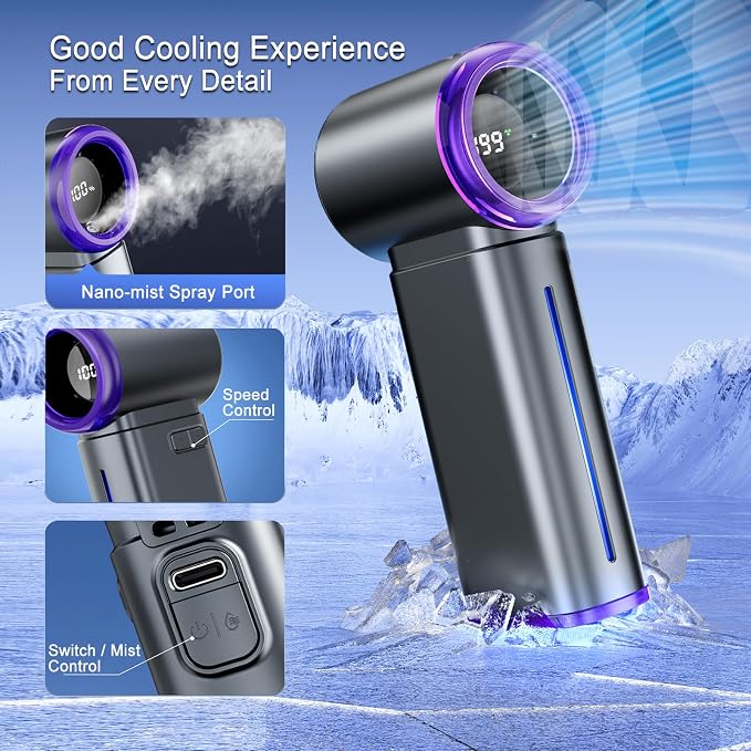 Portable Misting Fan