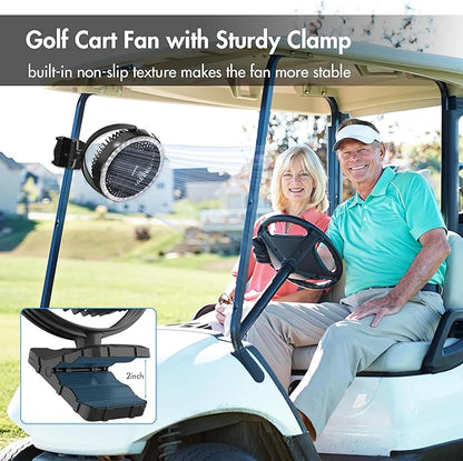 Camping Rechargeable Fan, Battery Operated