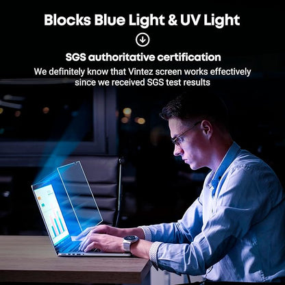 15.6 inch Blue Light Blocking Screen Protector Panel