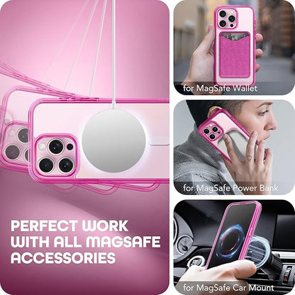 Magnetic for iPhone 15 Pro Case, Compatible