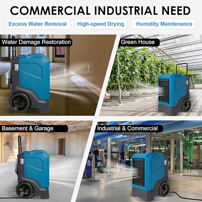 MOUNTO 310 Pints LGR Commercial Dehumidifier