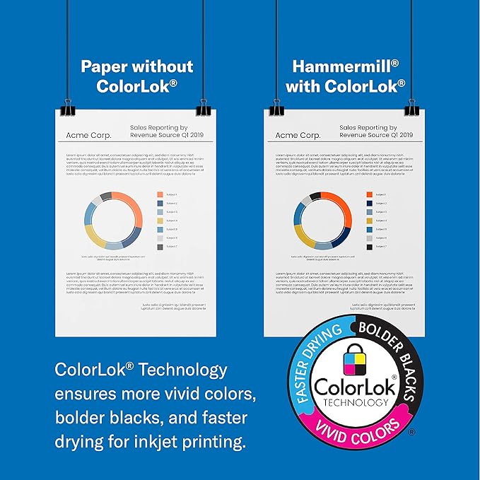 Hammermill Printer Paper, 20 lb Copy Paper, 3 Hole