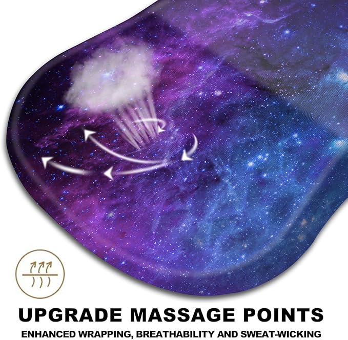 Mouse Pad Wrist Support, Ergonomic Mouse Pad