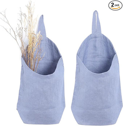 100% Linen Hanging Bags