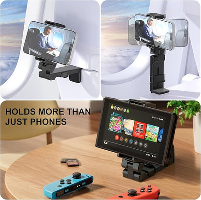 Perilogics 2025 Upgraded Travel Essentials Must Haves Airplane Phone Holder