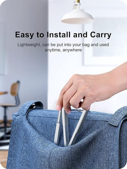 Laptop Stand for Desk, Aluminum Computer Stand for Laptop, Foldable Laptop Riser