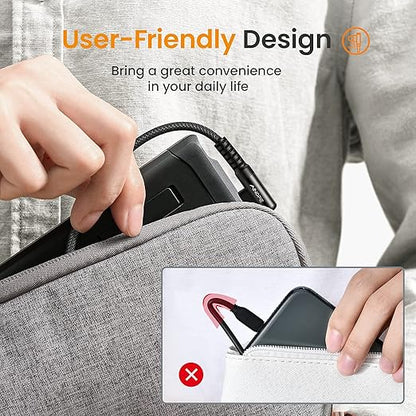 AINOPE USB C Cable Right Angle 3.1A Type C Charger Fast Charging, Resistant