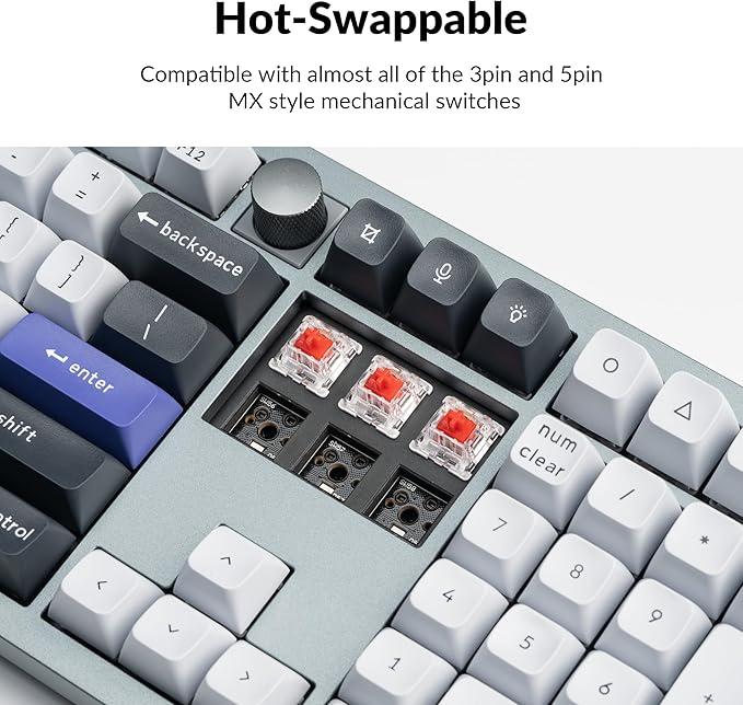 Keychron Q6 Pro Full Aluminum Wireless Bluetooth Custom Mechanical Keyboard