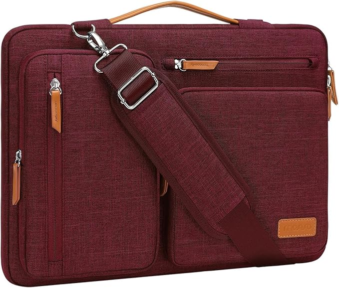 MOSISO 360 Protective Laptop Shoulder Bag, 13-13.3 inch Computer Bag Compatible