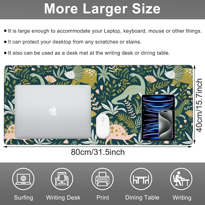 Mouse Pad, Large Dinosaurs
