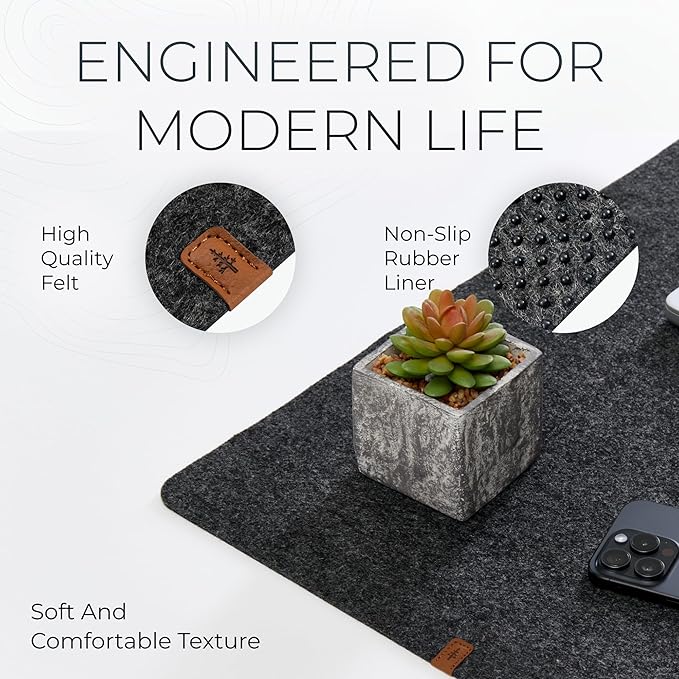 Nordik Large Felt Desk Mat