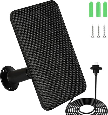 6W Solar Panel Charger for Blink Outdoor 4, Solar Panel