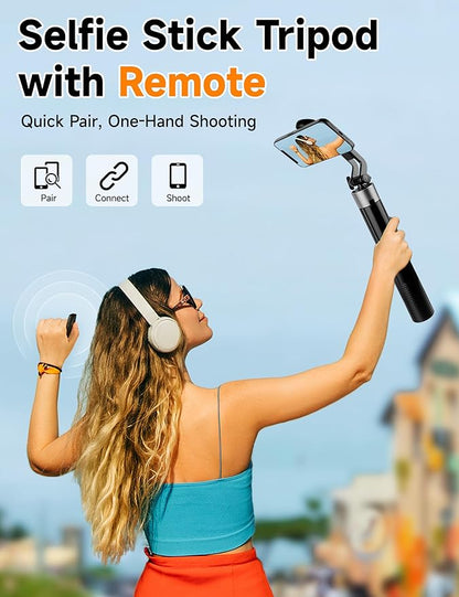 Magnetic Phone Tripod, Portable Cellphone Stand
