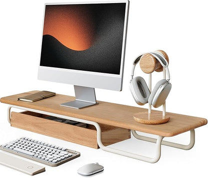 Fenge Dual Monitor Riser, 37 Inch Monitor Stand