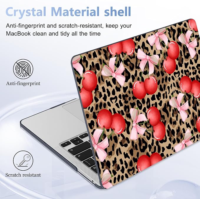Case for MacBook Pro 13 inch with/Without Touch Bar, Hard Shell + Keyboard