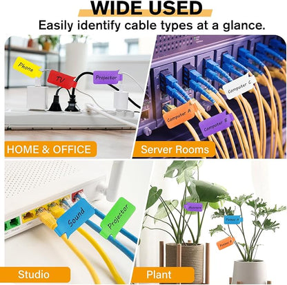 36Pcs Large Cable Labels