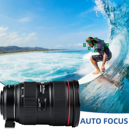 VILTROX EF-EOS M2 Auto Focus Lens Adapter 0.71x Reducer Speed Booster