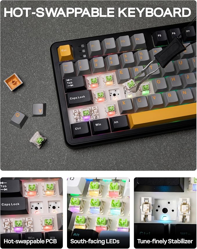 EPOMAKER X Aula F108 PRO Wireless Gaming Keyboard