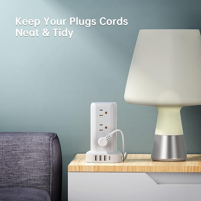 Tower Surge Protector Power Strip