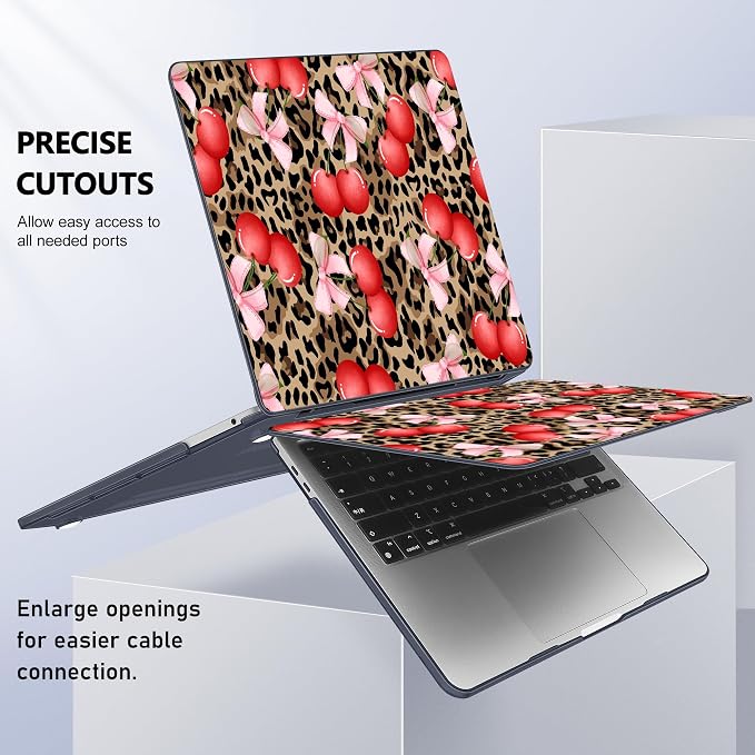 Case for MacBook Pro 13 inch with/Without Touch Bar, Hard Shell + Keyboard
