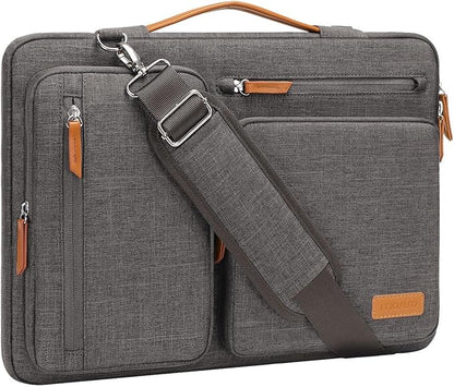 MOSISO 360 Protective Laptop Shoulder Bag, 17-17.3 inch Computer Bag Compatible