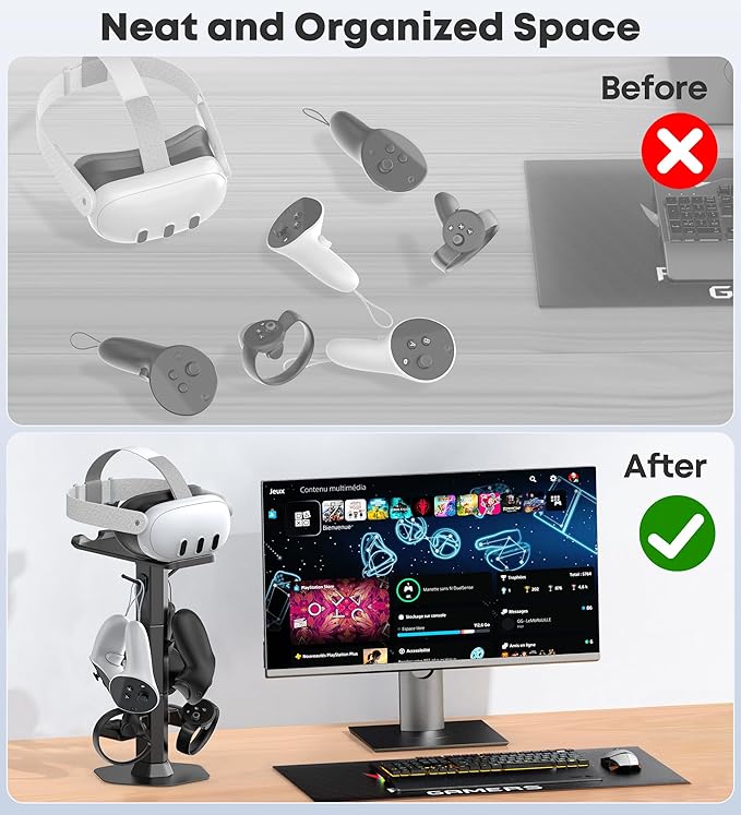 Headphone & Controller Stand