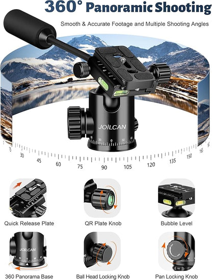 JOILCAN Camera Tripod, Heavy Duty Tripod