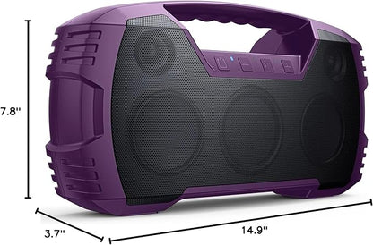 IPX7 Waterproof Outdoor Bluetooth Speaker, 32H Playtime, Floating Design