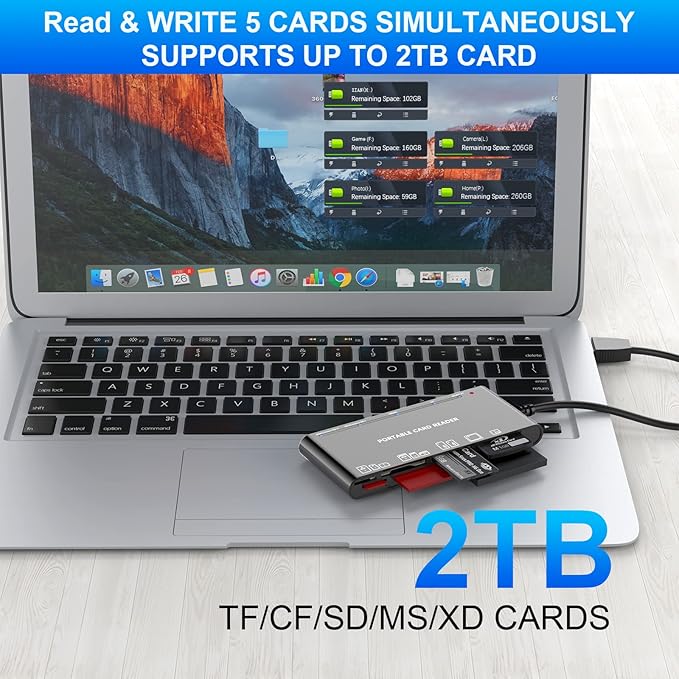 Memory Stick Pro Duo Adapter, Memory Card Reader