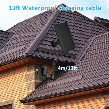 6W Solar Panel Charger for Blink Outdoor 4, Solar Panel