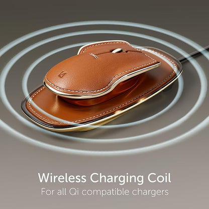 LUNAR ARTEFACTS Ambidextrous Rechargeable Bluetooth Wireless Computer Mouse