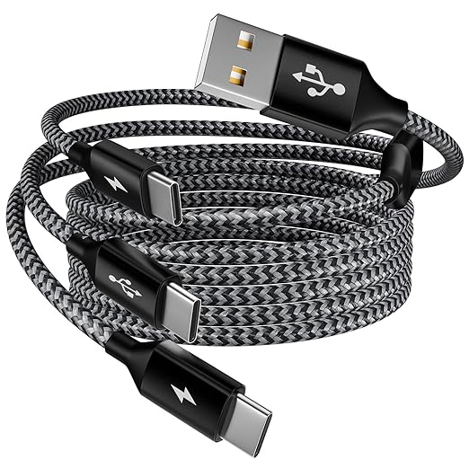 Multi Charging Cable, USB C Splitter Cable, 3 in 1 Fast Charging Cord